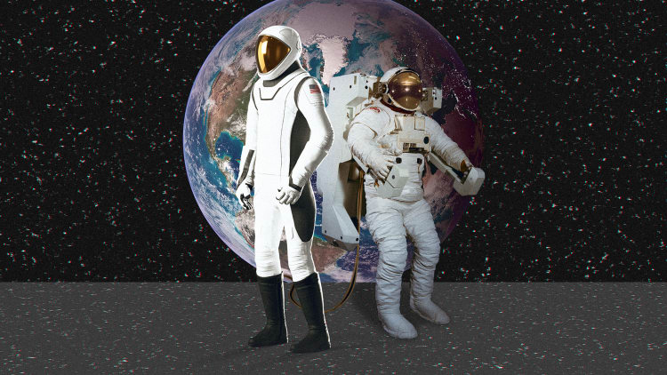Space suit of SpaceX