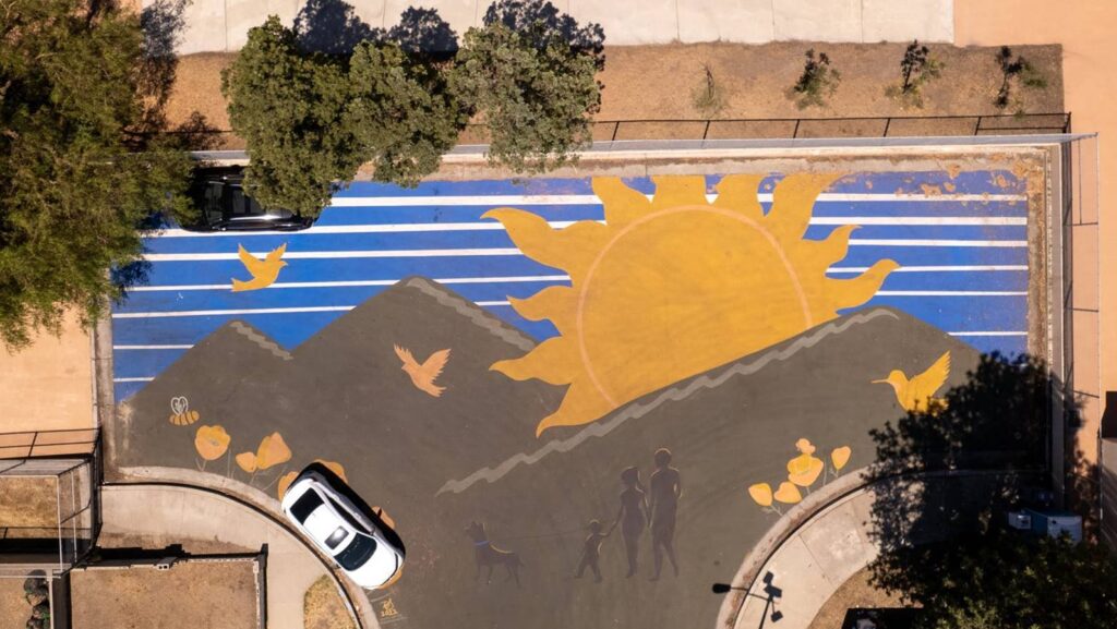 solar-reflective coating of paint